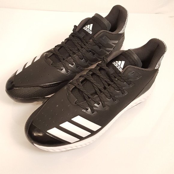NEW ADIDAS Icon Bounce Baseball Athletic Sneakers - Picture 3 of 11